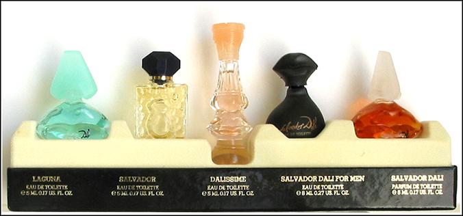 coffret parfum miniature salvador dali